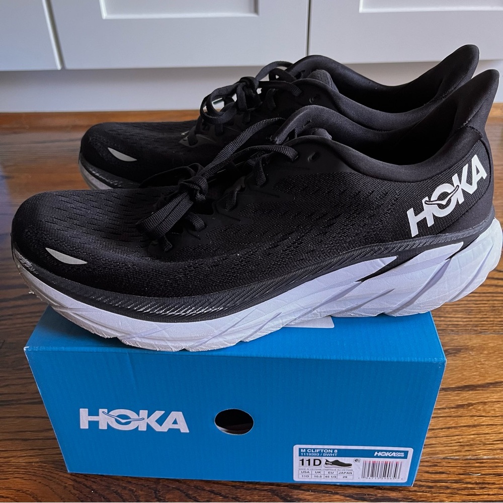 Hoka Clifton 8 Men’s running shoe, 11D